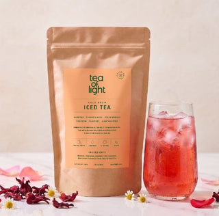 Recipe to make the perfect glass of herbal cold brew iced tea