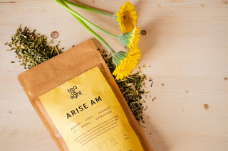 Arise AM organic green tea by Tea of Light.